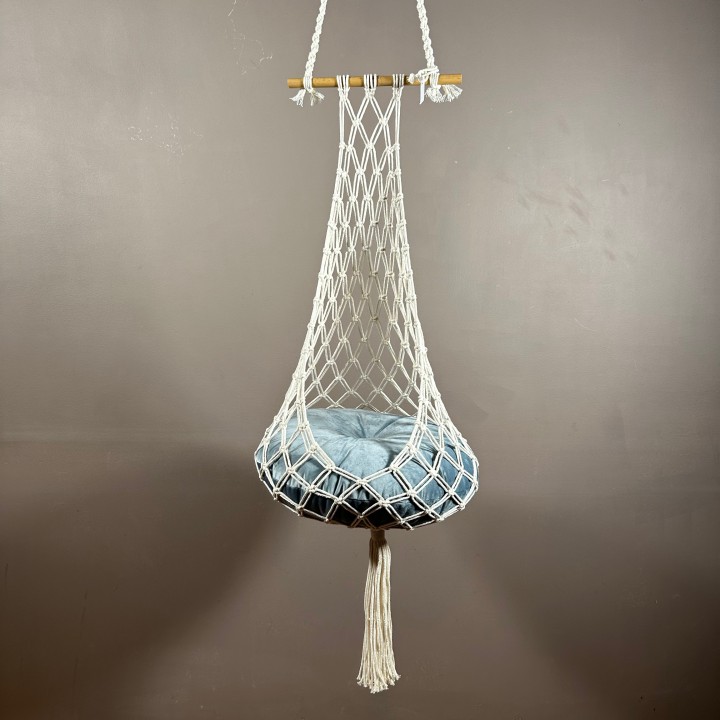 Macramé Hamac chat