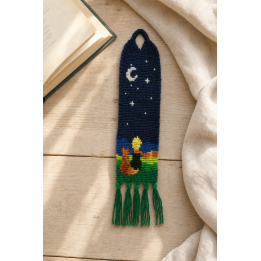 Marque-page Le Petit Prince en macramé